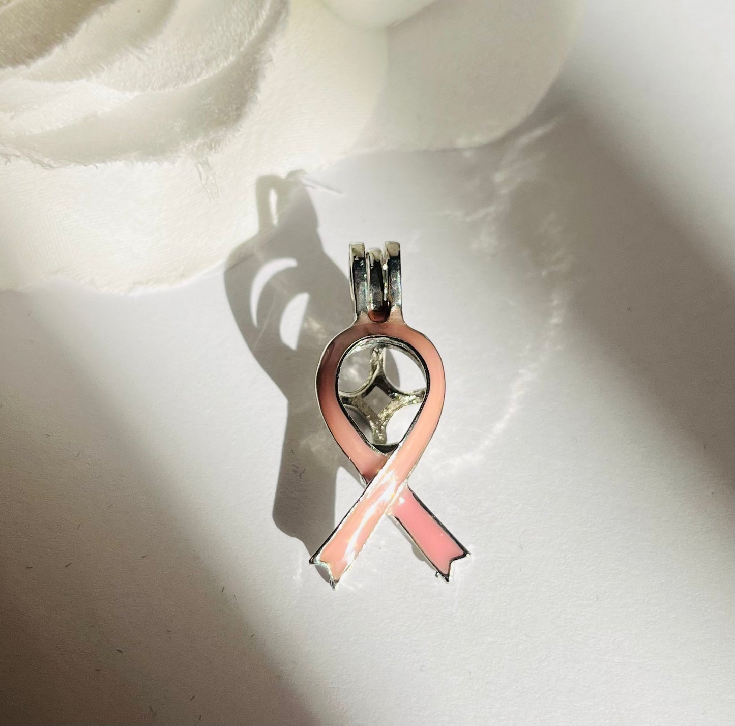 Pink Ribbon Cage