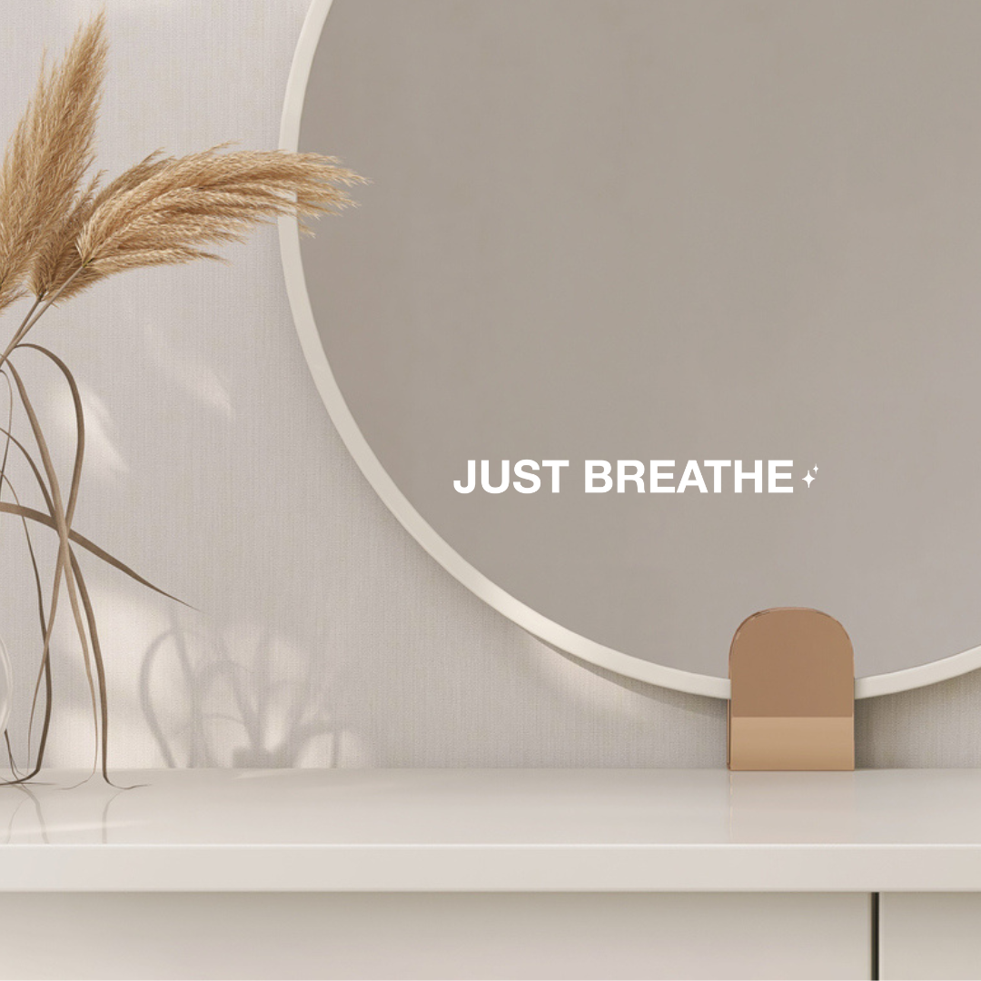 Just Breathe Sticker