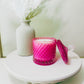 Infinity Candle - Pink