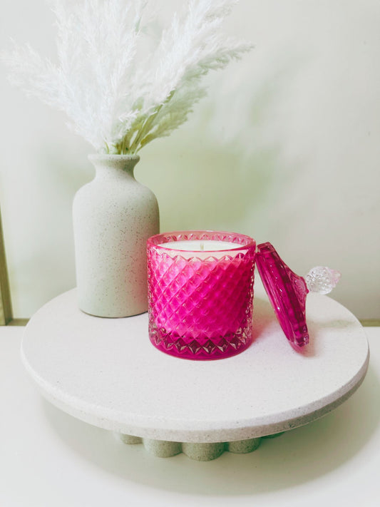 Infinity Candle - Pink