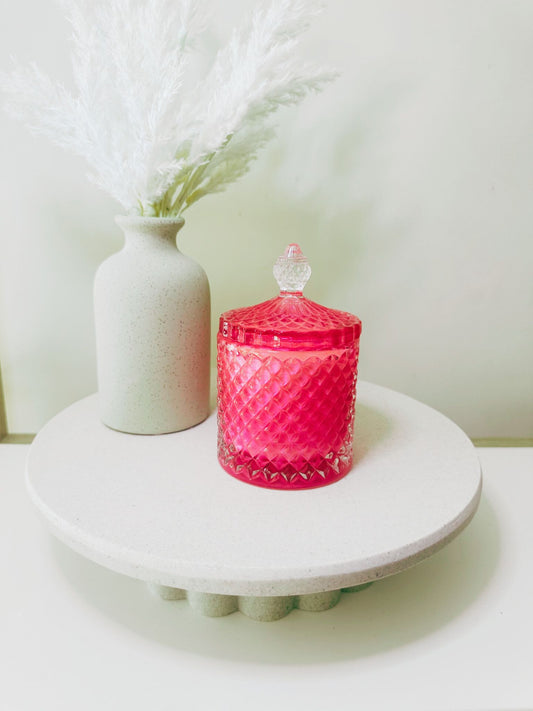 Infinity Candle - Pink