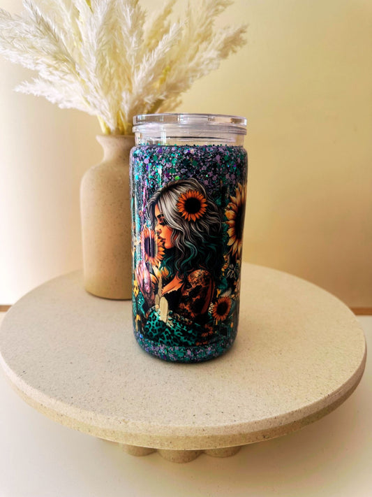 #3 Glitter Snowglobe Tumbler