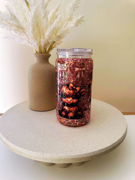 #6 Glitter Snowglobe Tumbler