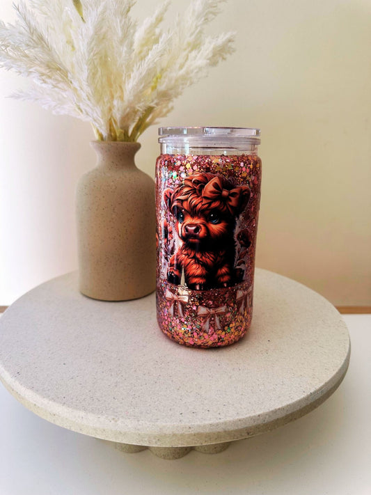 #6 Glitter Snowglobe Tumbler