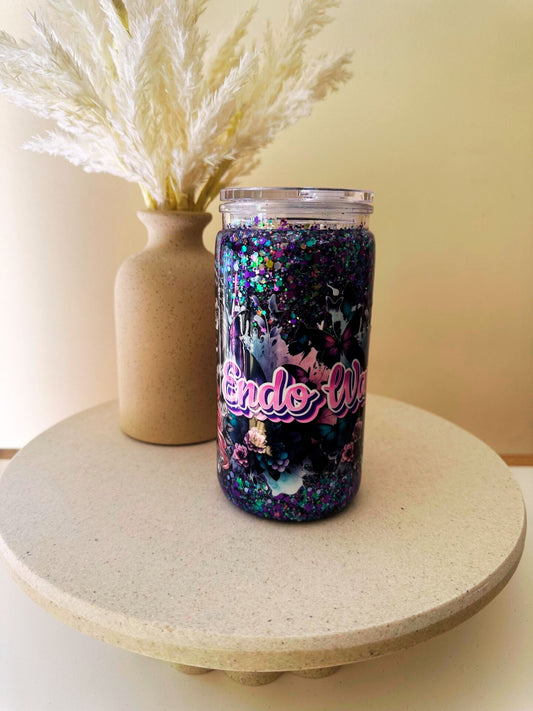 #7 Glitter Snowglobe Tumbler