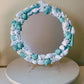Shell Mirror - Teal