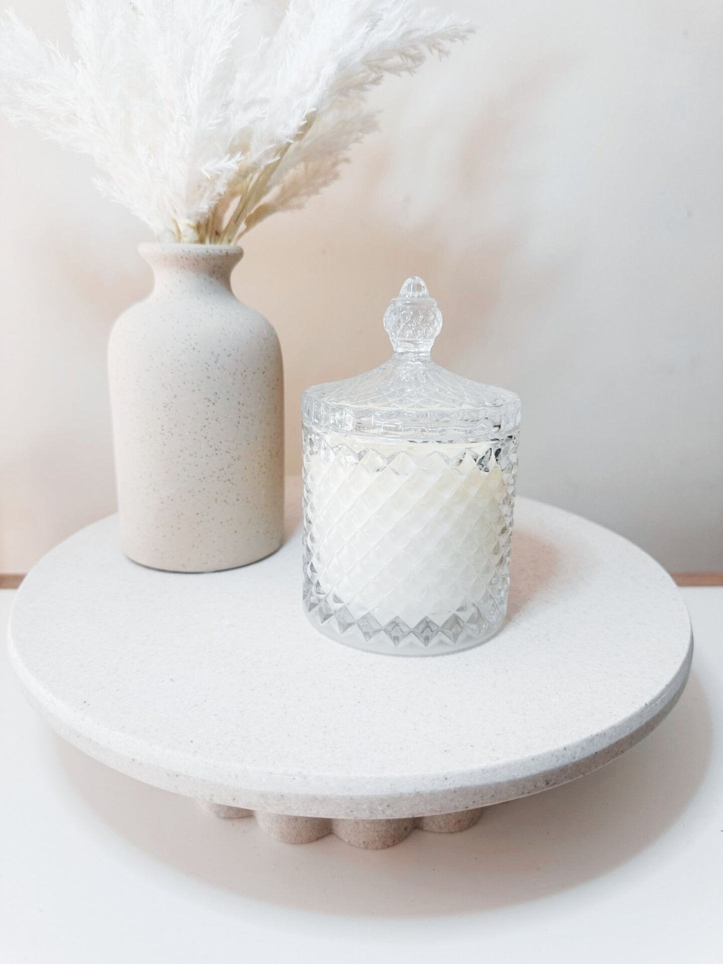 Infinity Candle - Crystal Clear