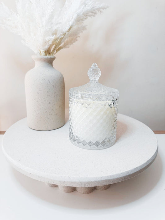Infinity Candle - Crystal Clear