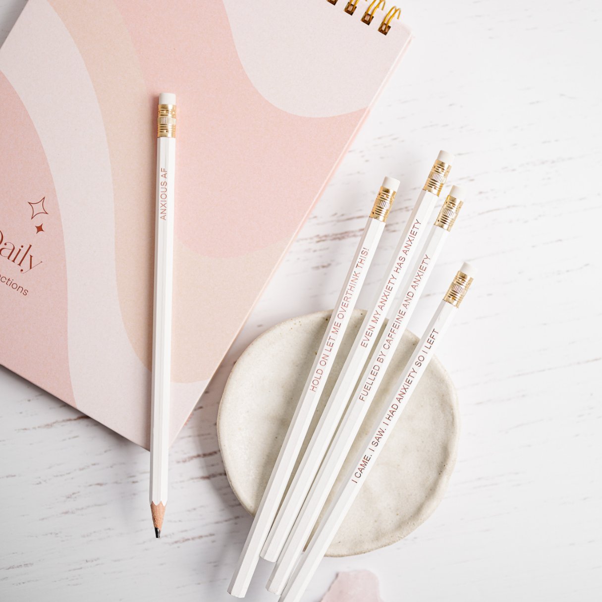 The Anxiety Collection Pencil Set