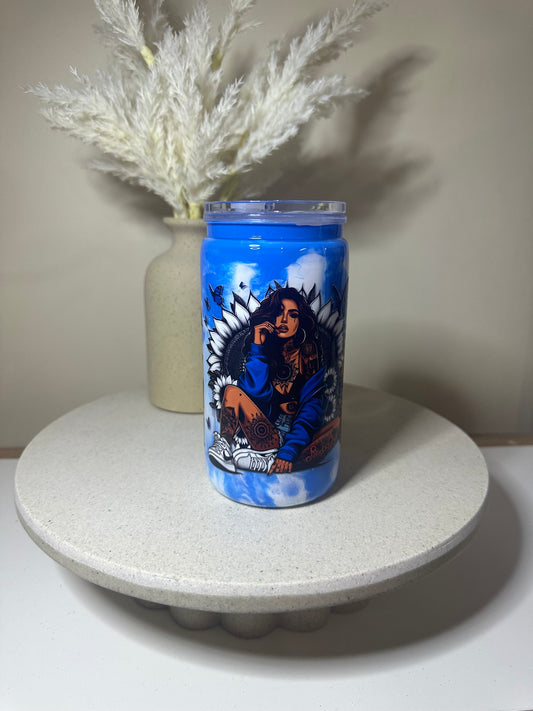#8 Milkshake Snowglobe Tumbler