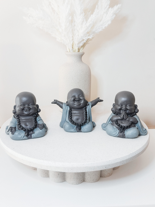 Turquoise Buddha Set of 3