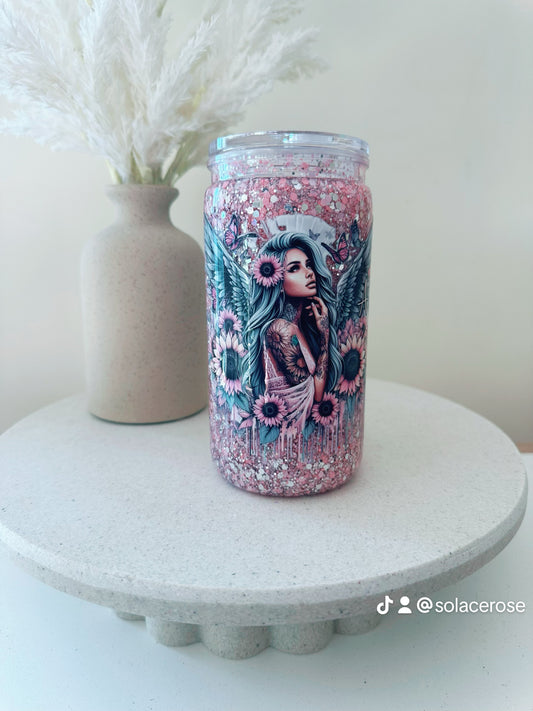 #18 Snowglobe Tumbler