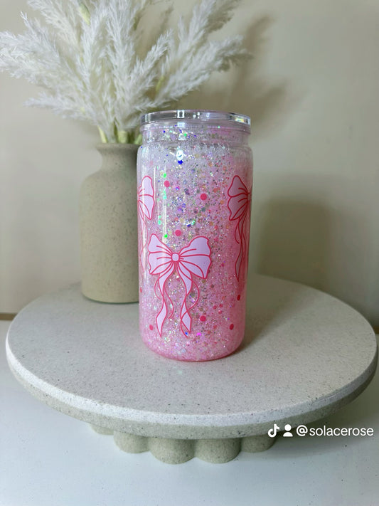 #9 Glitter Snowglobe Tumbler