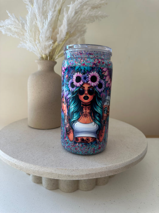 #29 Snowglobe Tumbler