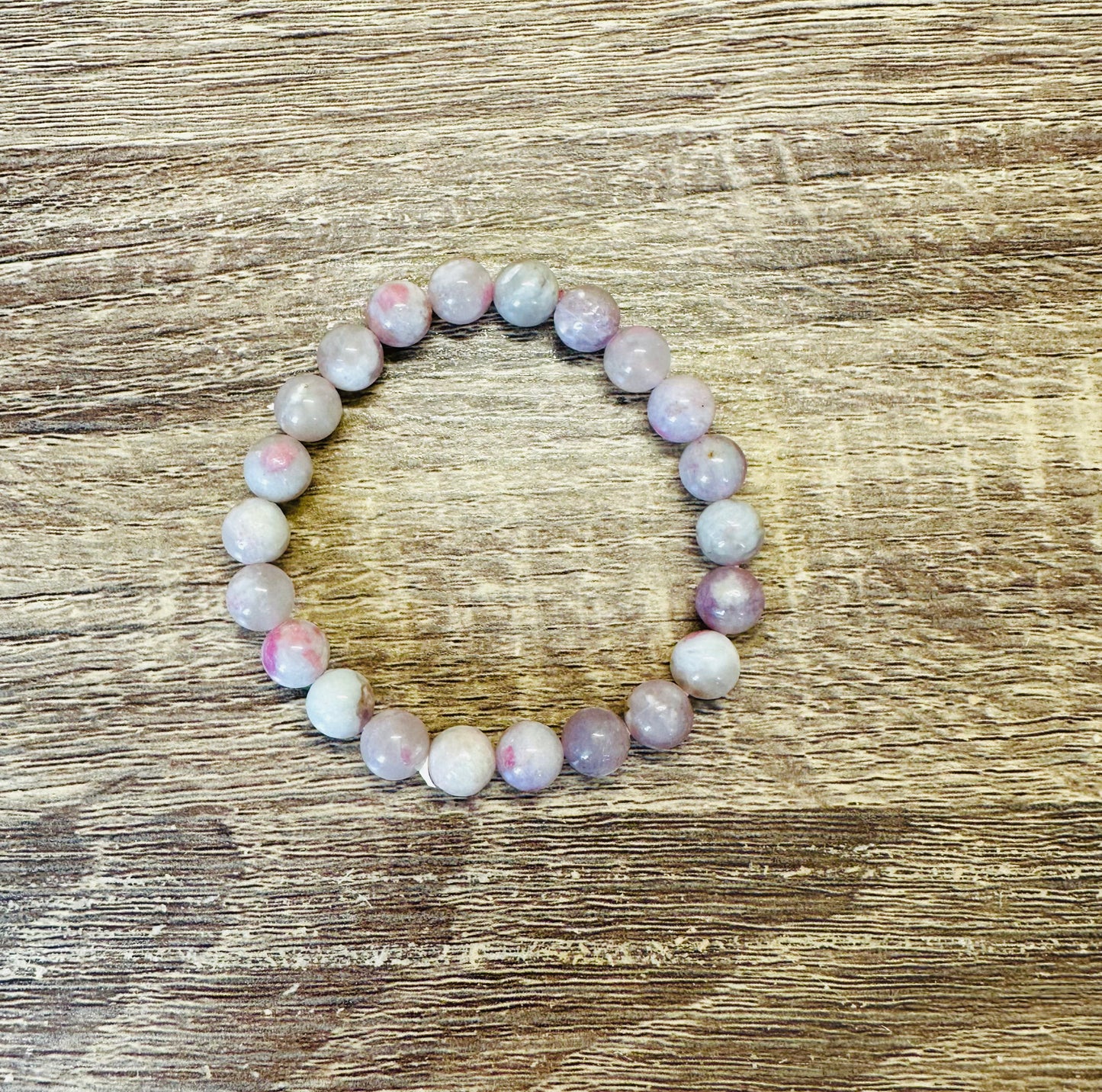 Large Pink Tourmaline Bracelet