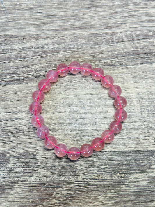 Strawberry Quartz Bracelet