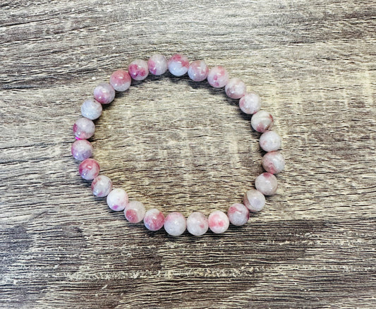 Small Pink Tourmaline Bracelet