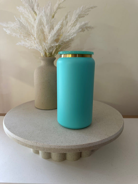 Teal Stainless Steel Tumbler