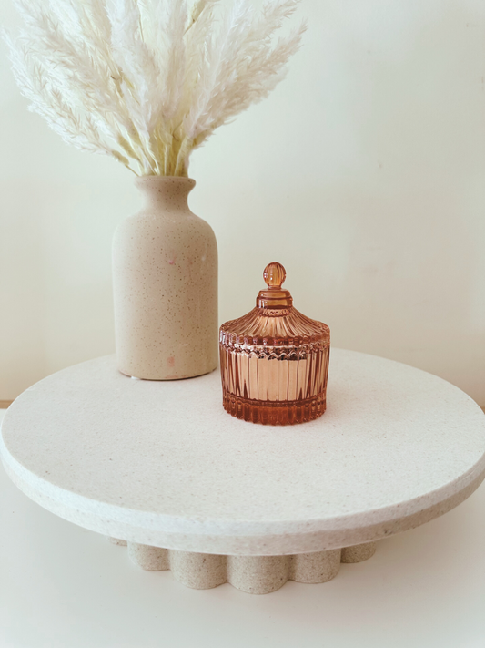 Serenity Glow Candle - Rose Gold