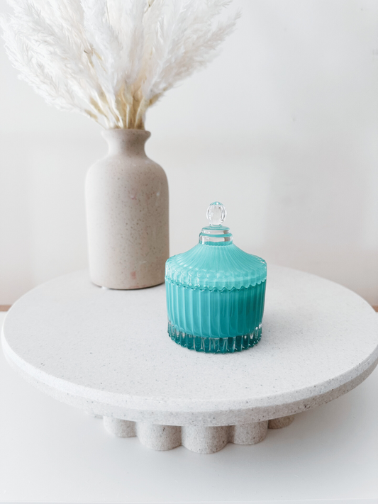 Serenity Glow Candle - Teal