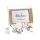 Hessian Photo Frame