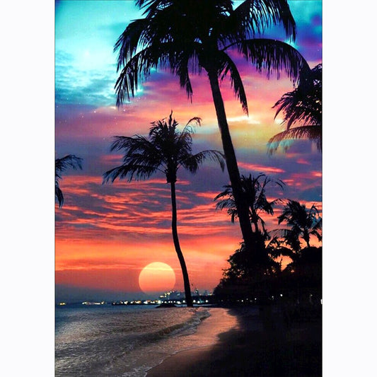 Sea Sunset Diamond Painting
