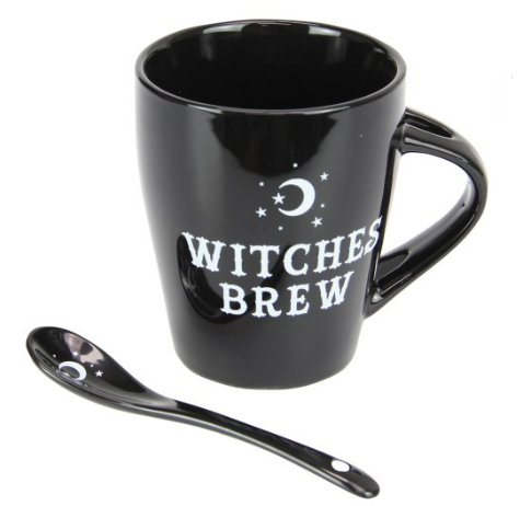Witches Brew Mug & Spoon Set