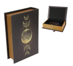 Triple Moon Book Jewellery Box