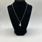 Clear Quartz Crystal Moon Necklace