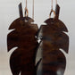 Feather Drop Earrings