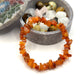 Carnelian Chip Bracelet