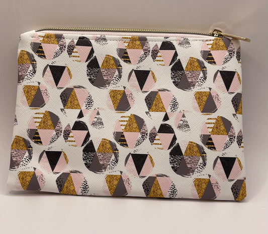 Pink Abstract Pouch