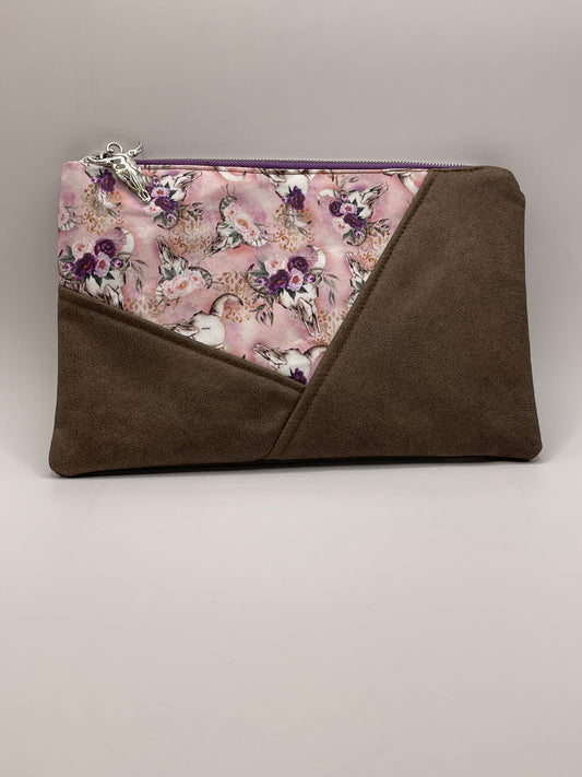 Floral Steerskull Clutch