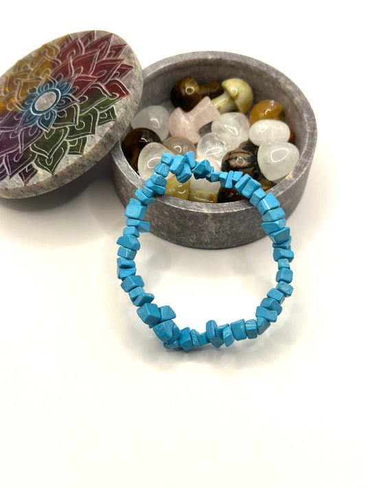 Turquenite Chip Bracelet