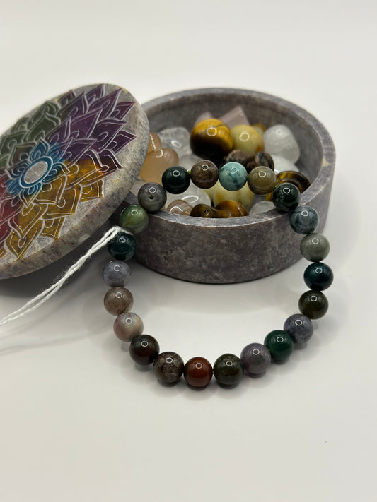Moss Agate Bracelet
