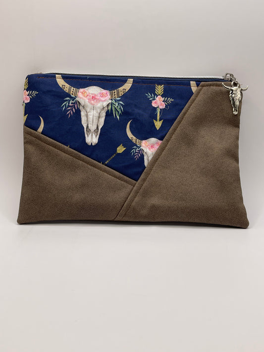 Navy Steerskull Clutch